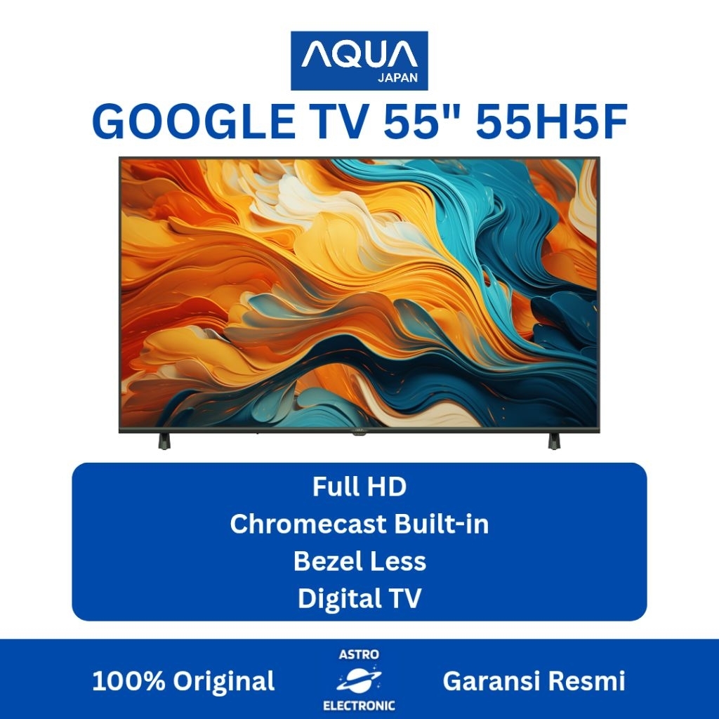 AQUA 55H5F 4K UHD GOOGLE TV 55 Inch