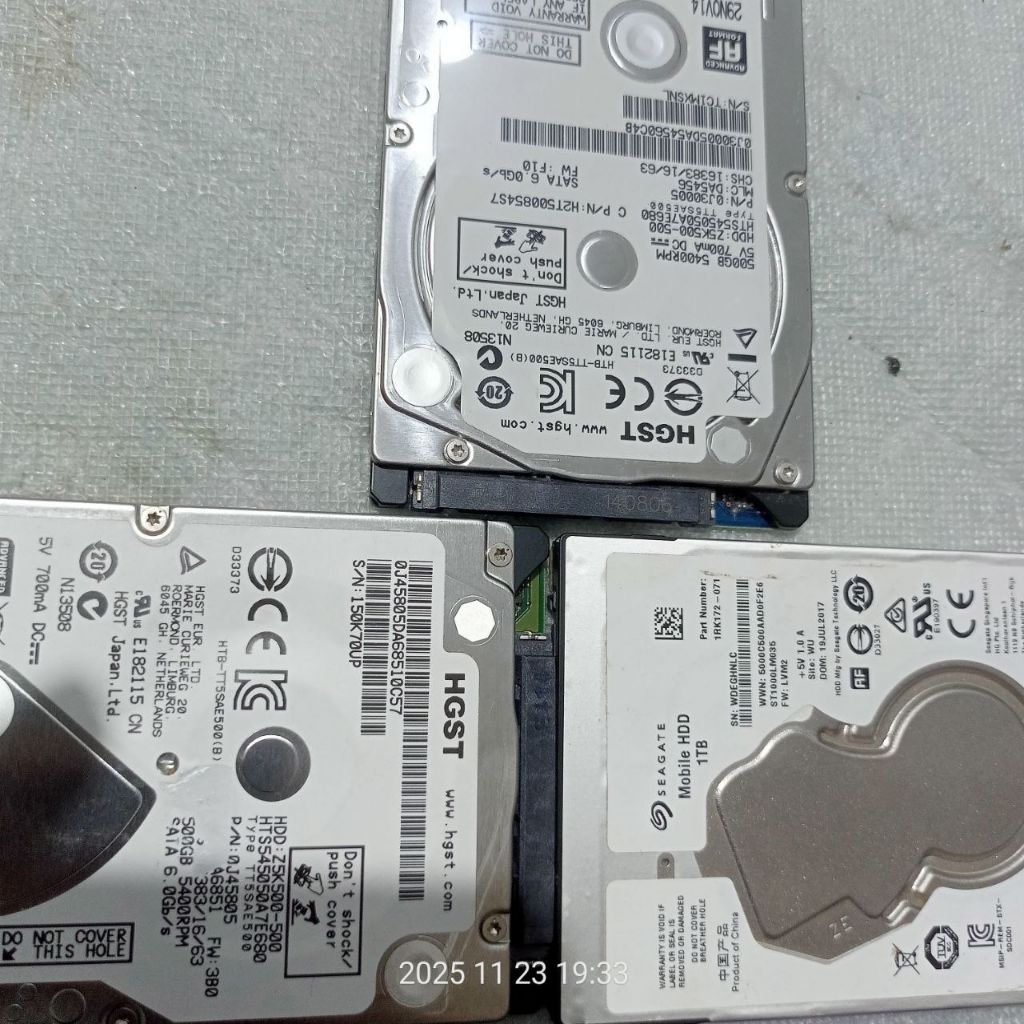 Hdd laptop 500GB sentinel 100 copotan