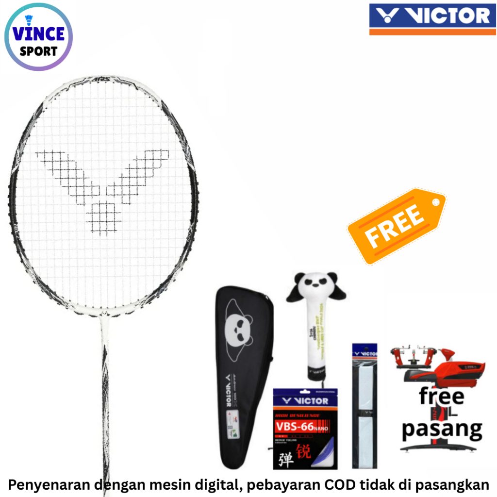 New Raket Badminton VICTOR AURASPEED 100X THOMAS UBER/ VICTOR  AURASPEED 100 X