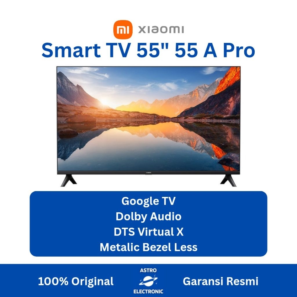 XIAOMI 55 A PRO 2026 4K QLED GOOGLE TV 55 Inch