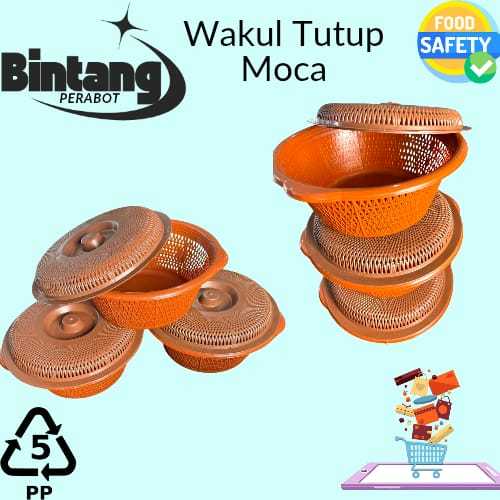 WAKUL TUTUP MOCA MATAHARI - BESEK NASI TUTUP HAJATAN PLASTIK - WAKUL TUTUP BERKATAN