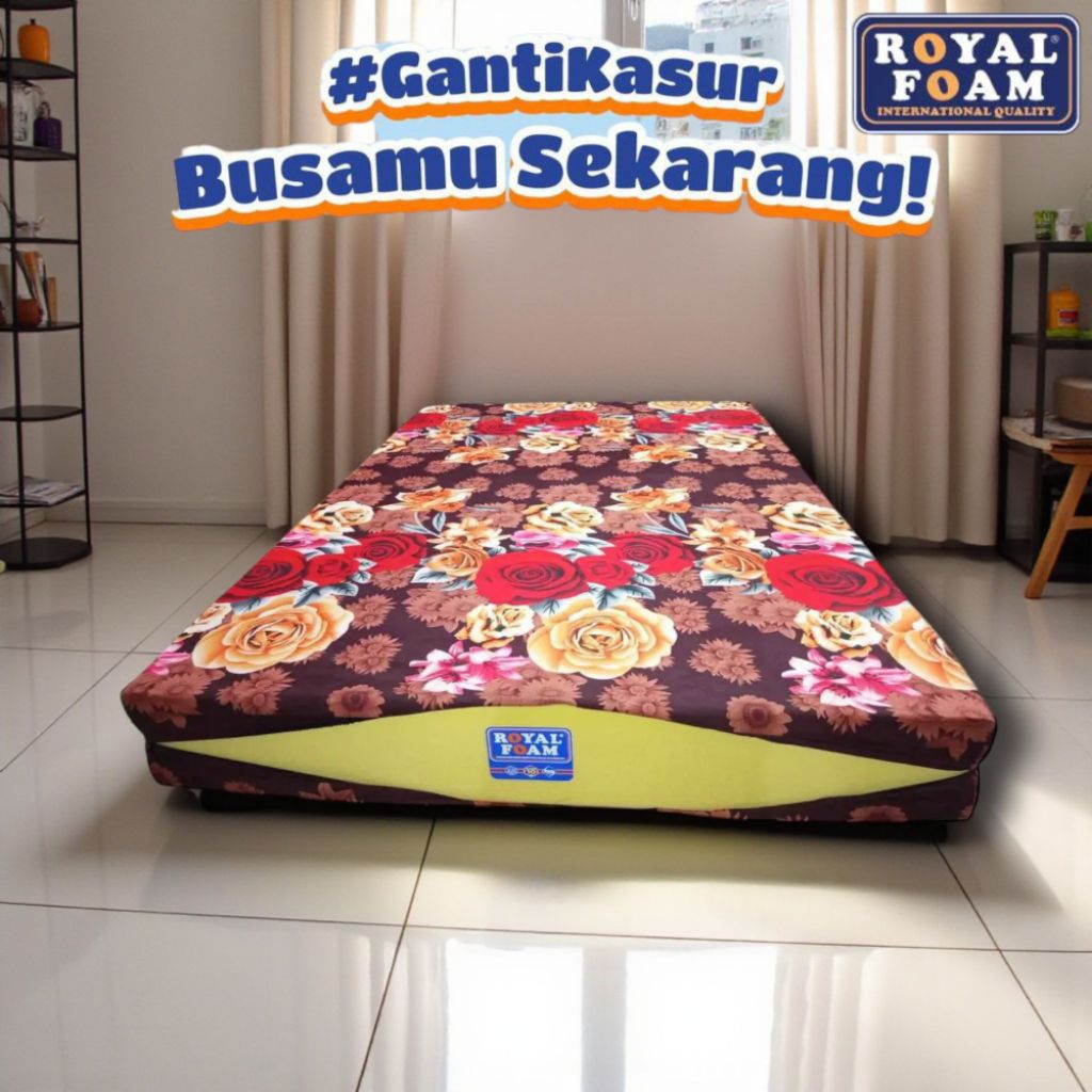 KASUR BUSA ROYAL FOAM DENSITAS 16 UKURAN 120X200 KASUR SPON MATRAS DELUXE