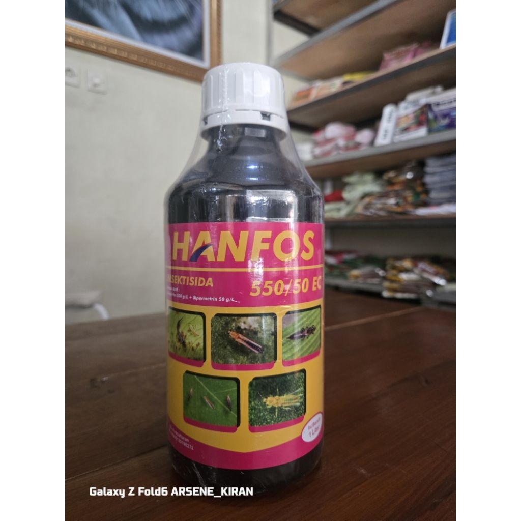 Insektisida HANFOS 600EC 1L