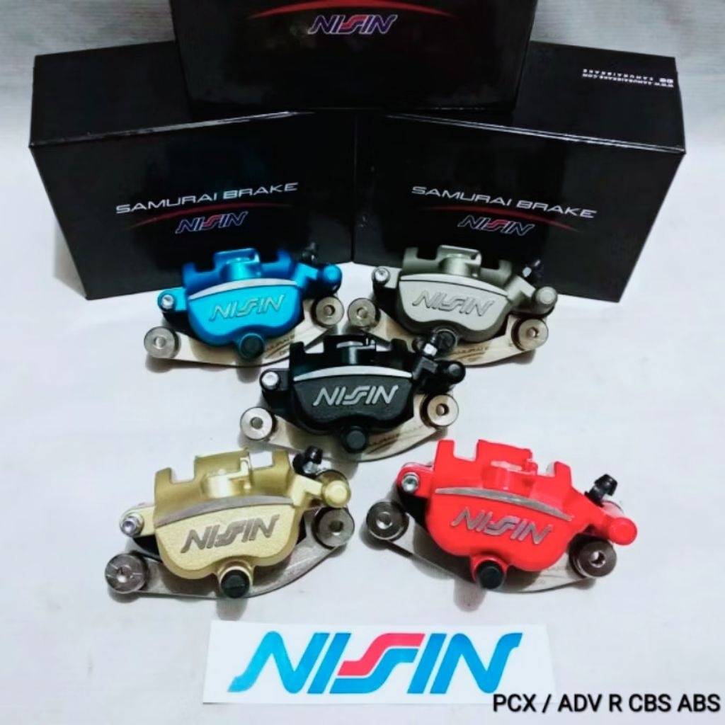 Kaliper Belakang Nissin Samurai 2 Piston PCX 150 PCX 160 ADV 150 ADV 160