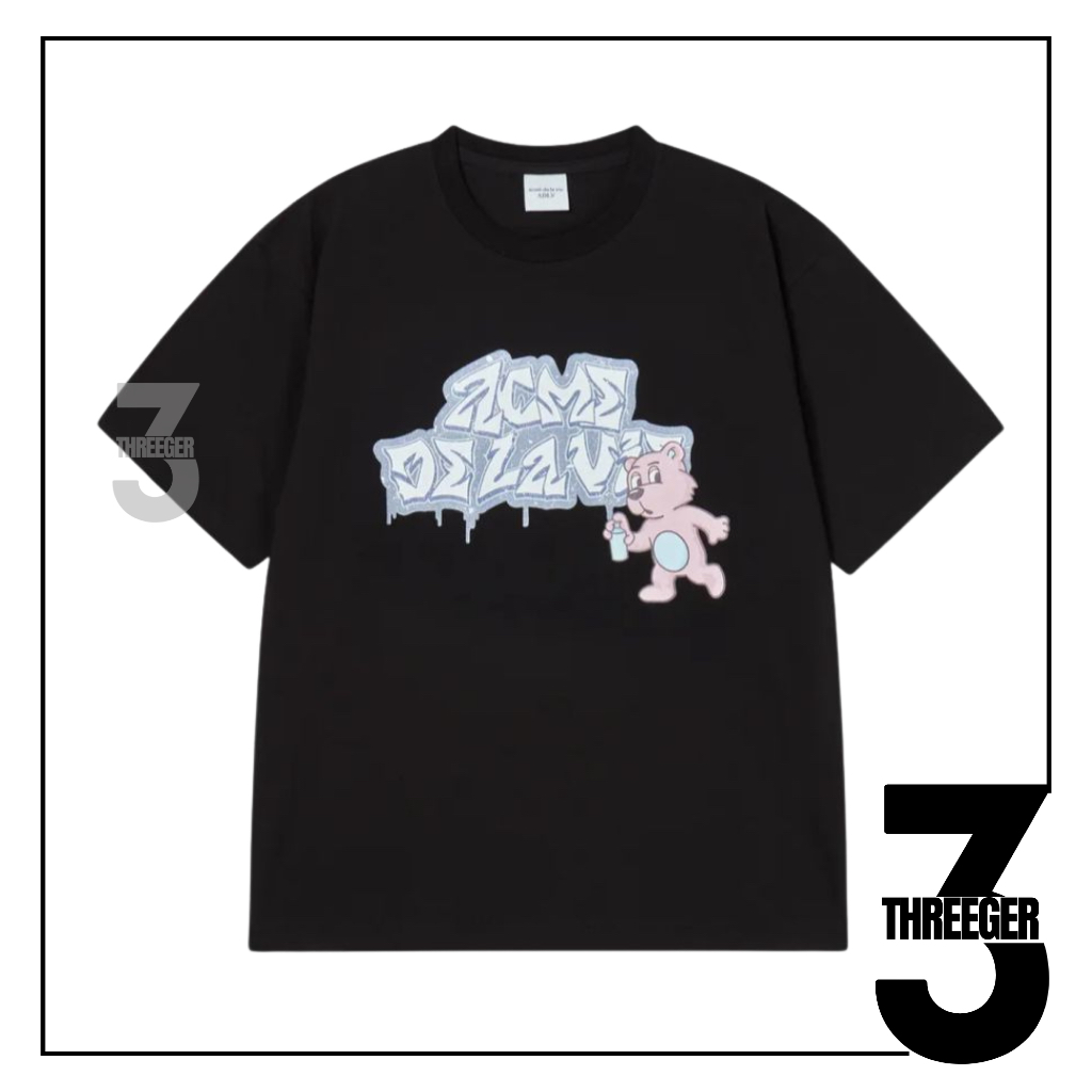 ADLV AC Spray Tee Black Original