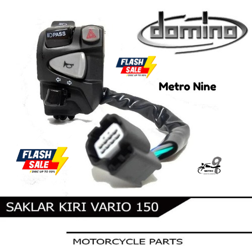 Saklar Kiri Domino Vario 150 Plus Hazard Saklar Kiri Vario 125 New Vario 150 New Plus Soket PNP