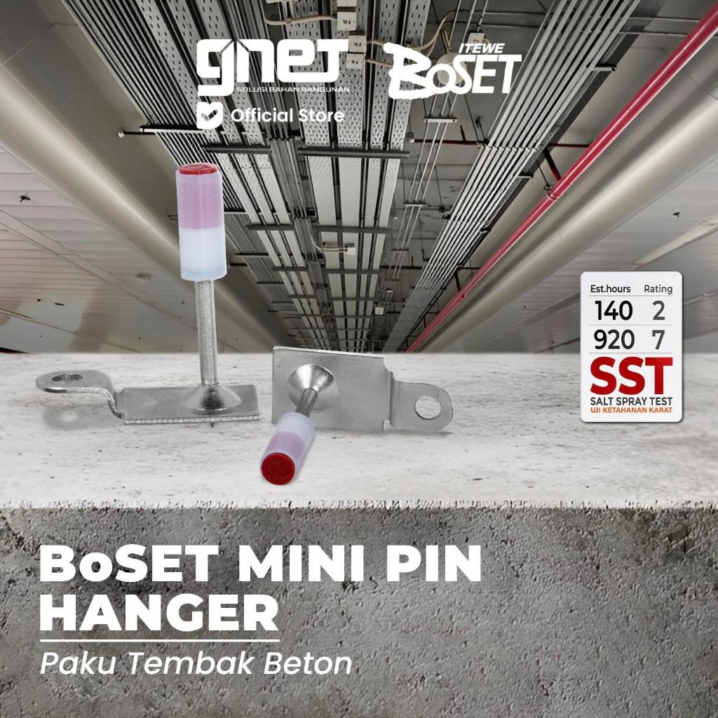 BoSET MiNi PIN Hanger | Sparepart BoSET MiNi | Paku Tembak Beton