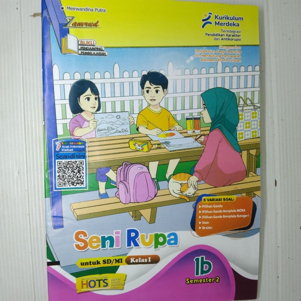 LKS SD SENI RUPA KELAS 1 2 3 4 5 6 KURIKULUM MERDEKA SEMESTER 2