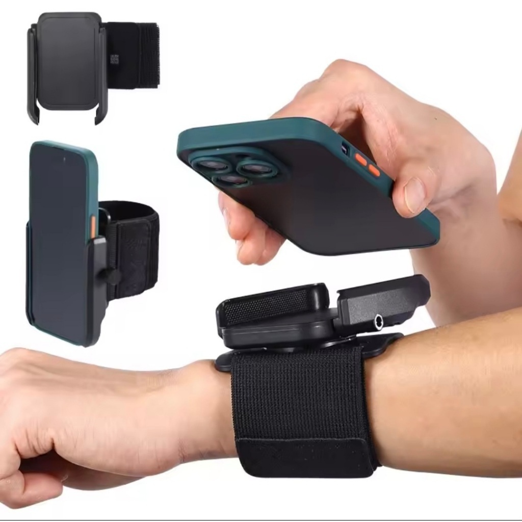 MH - Holder HP Sports Armband Adjustable Wristband Bracket Olahraga Running Gym VA6
