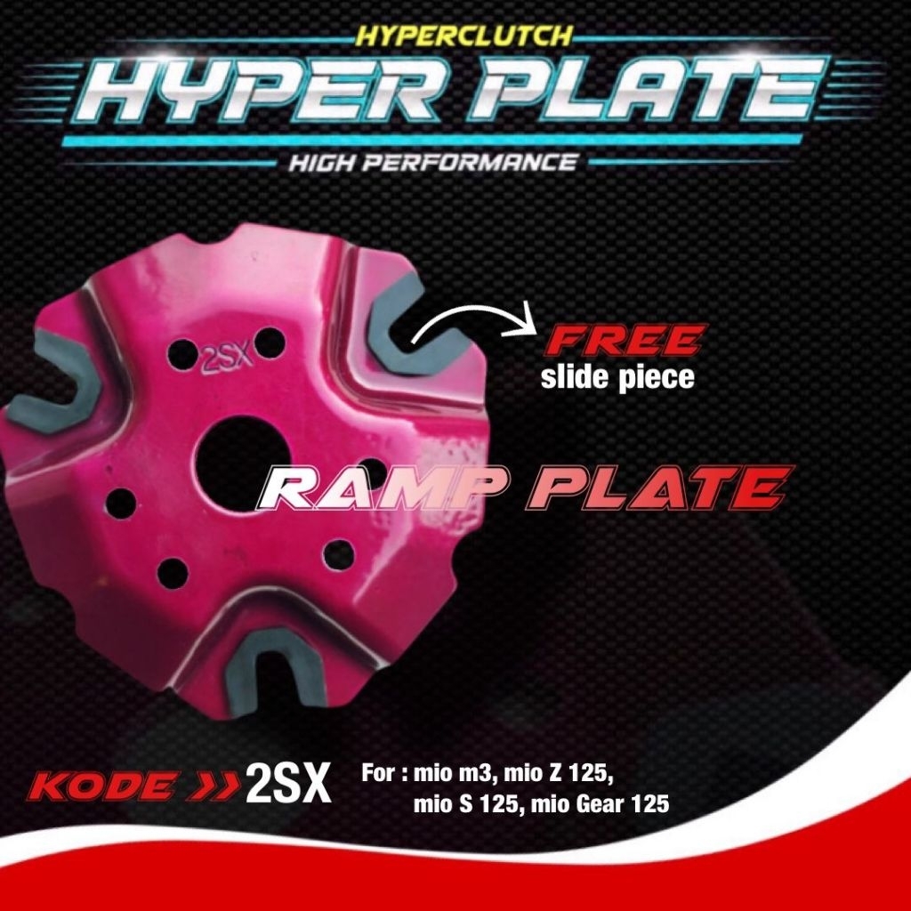 Ramp Plate Custom / Tutup rumah roller custom yamaha mio m3 mio gear 125 mio z 125