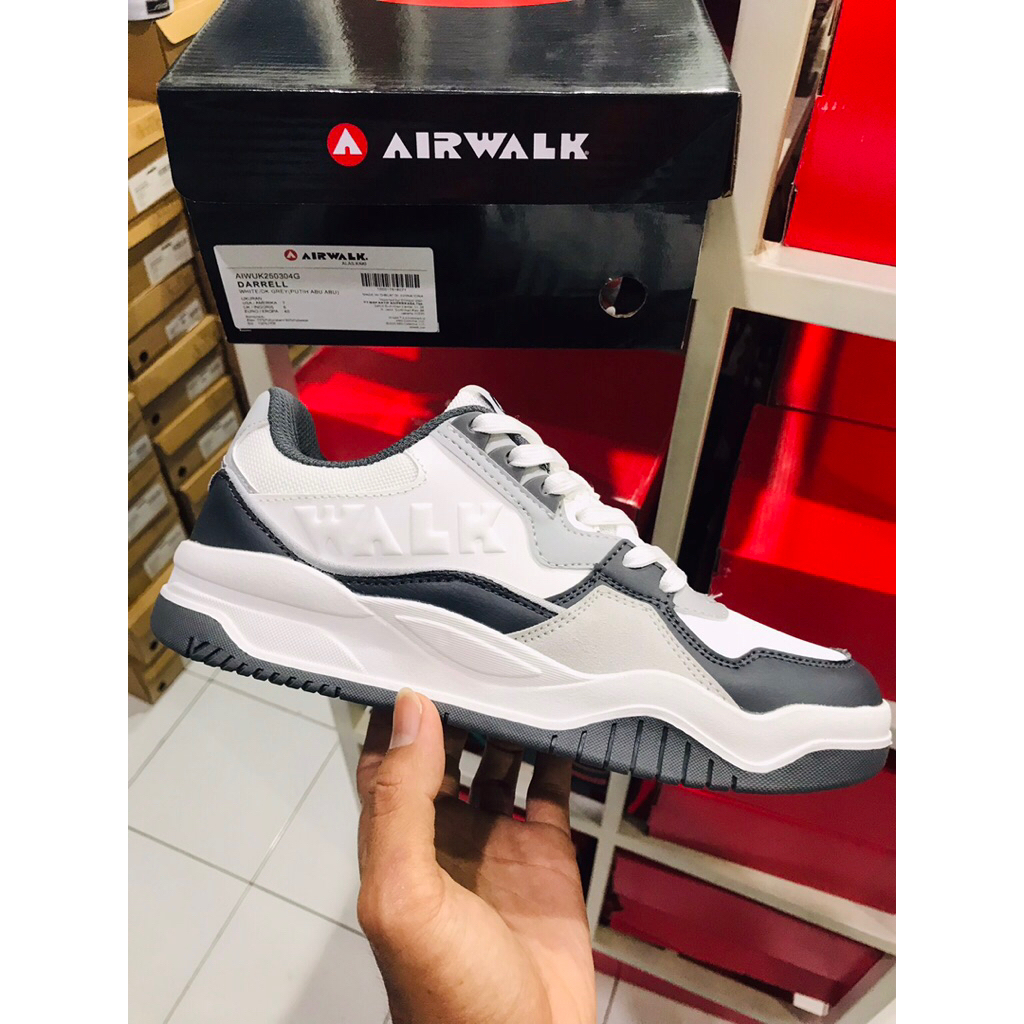 BIG SALE AIRWALK DARELL [AIWX5320905] ORIGINAL SEPATU PRIA/SEKOLAH/CASUAL/SNEAKERS