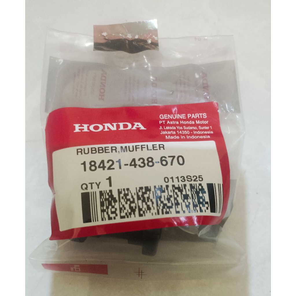 KARET KNALPOT DUDUKAN PANGKON STEP BOSTEP POSTEP BELAKANG TIGER 2000 TILAM TILAS REVO TIREV MEGAPRO 