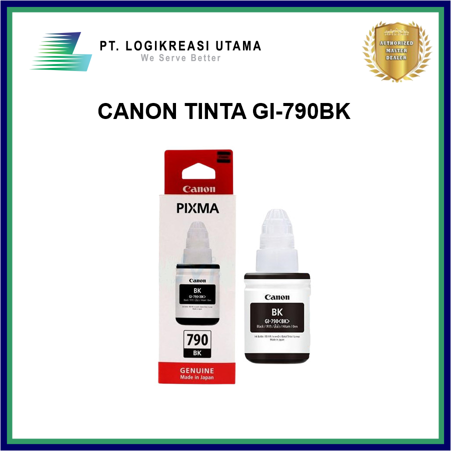 Canon GI-790 Tinta Printer - Hitam