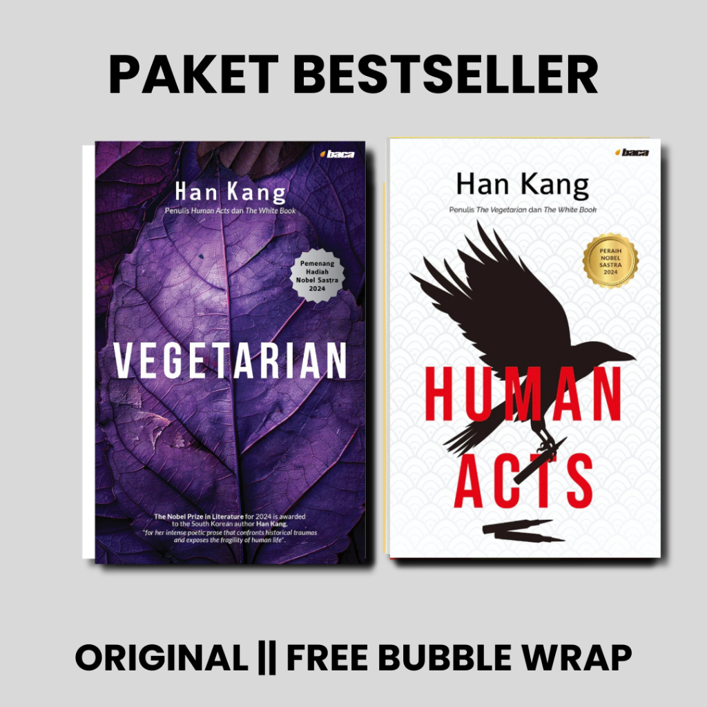 Paket Buku Vegetarian + Human Acts