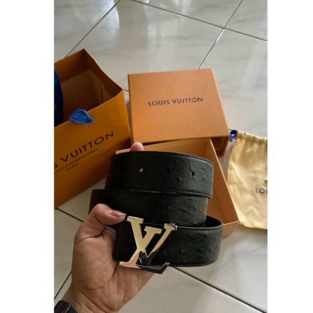 LouisVuitton - BuckleOstrich Belt