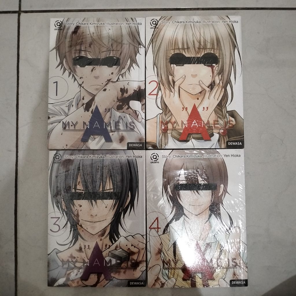 Komik My Name Is A (vol 1-4, segel)