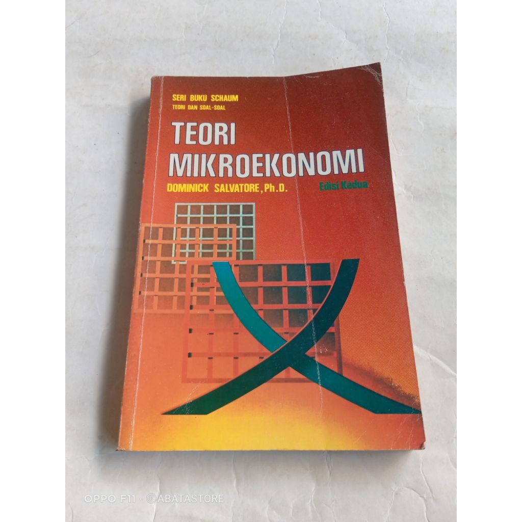 BUKU SERI BUKU SCHAUM TEORI DAN SOAL SOAL TEORI MIKROEKONOMI EDISI KEDUA DOMINICK SALVATORE PH D