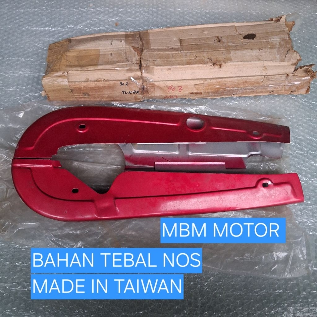 COVER TUTUP RANTAI RANTE HONDA S90Z S90 S110 BENLY BENLI CB100 CB125 NOS TEBAL KETENGKAS STENGKAS KA