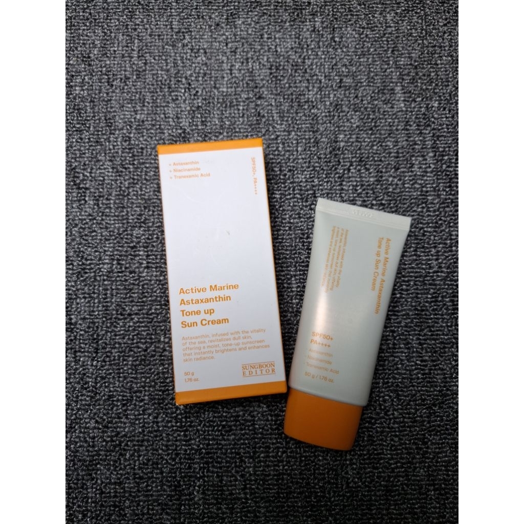 PL SUNGBOON EDITOR ACTIVE MARINE ASTAXANTHIN TONE UP SUNSCREEN