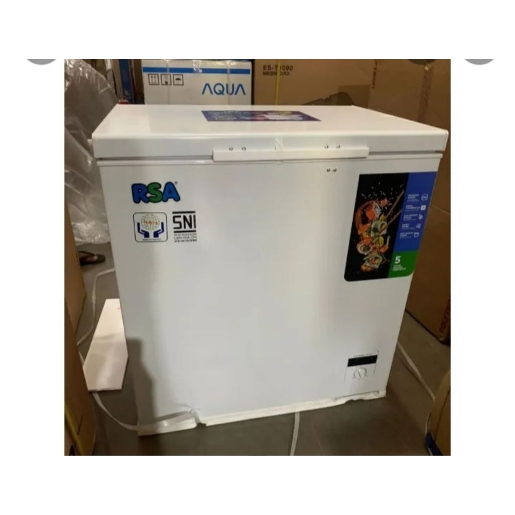 FREEZER BOX RSA CF-210 KAPASITAS 199 LITER