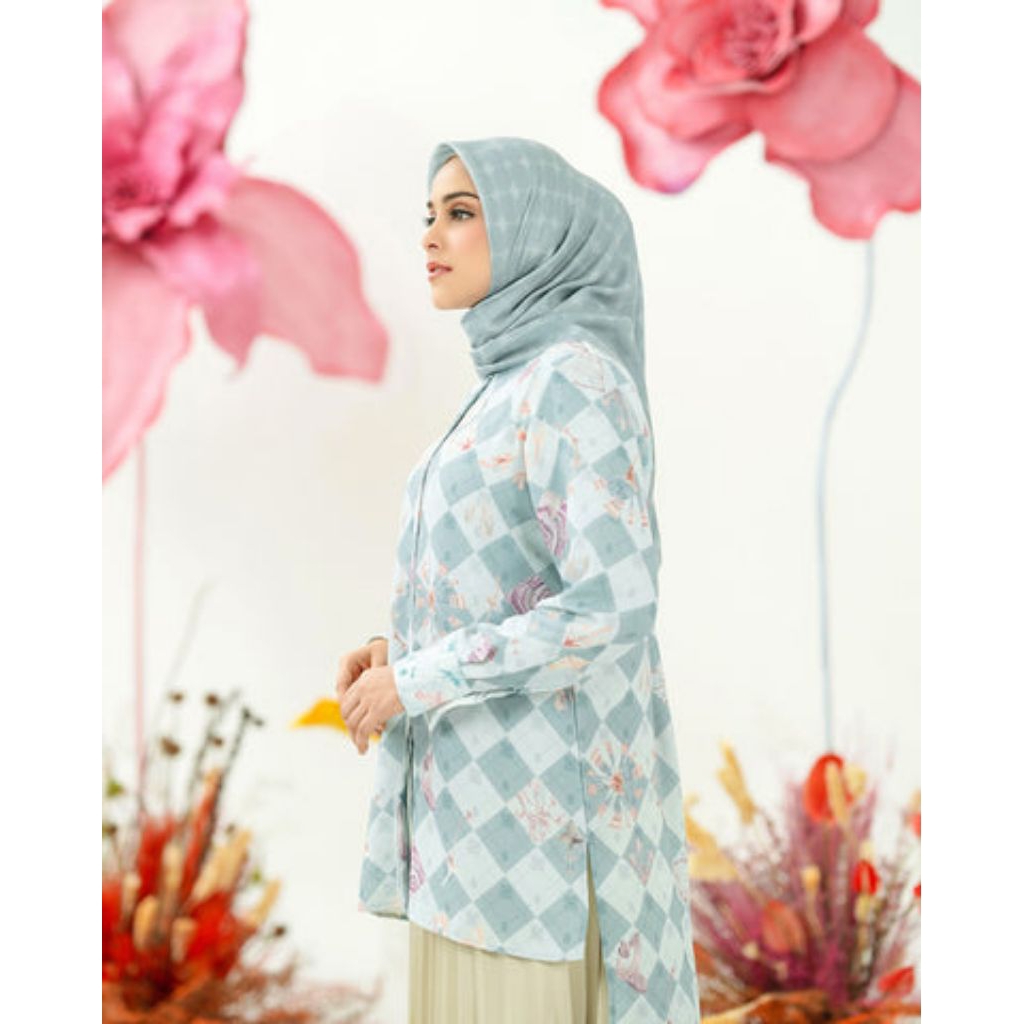 PL Daria Top Buttonscarves x RM