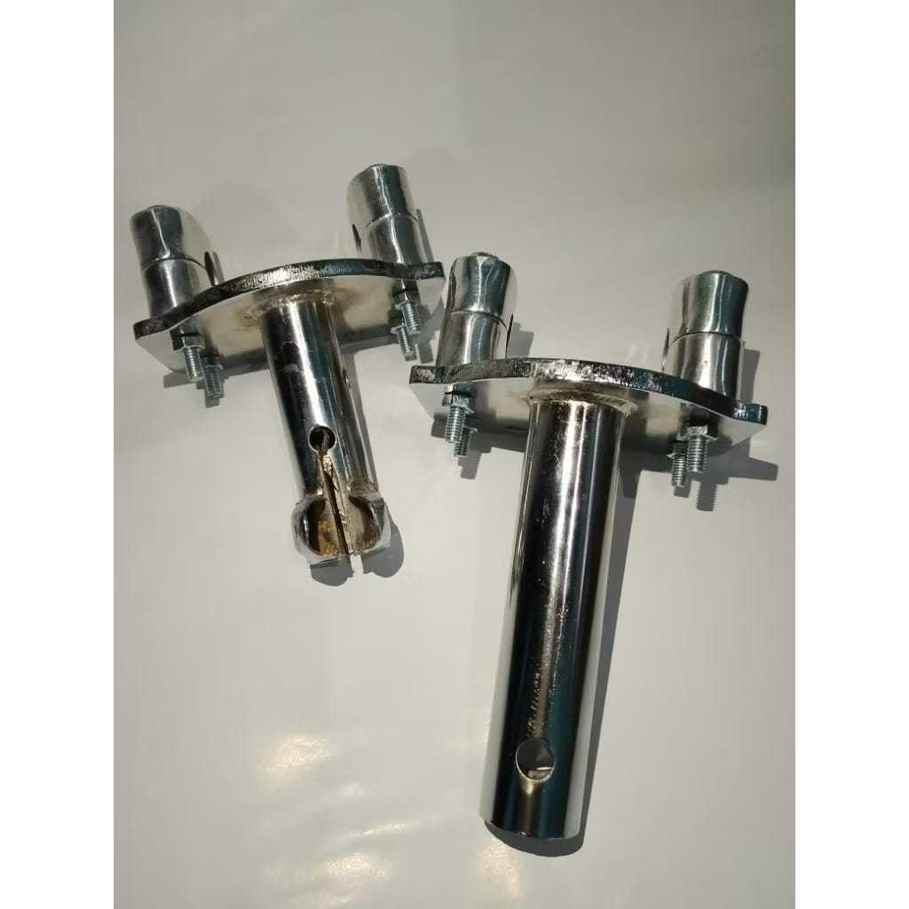 { SALAMDARIBINJAI RACING } COD 1 SET Dudukan Stang Racing Untuk Motor Bebek Yamaha Honda meja stir t