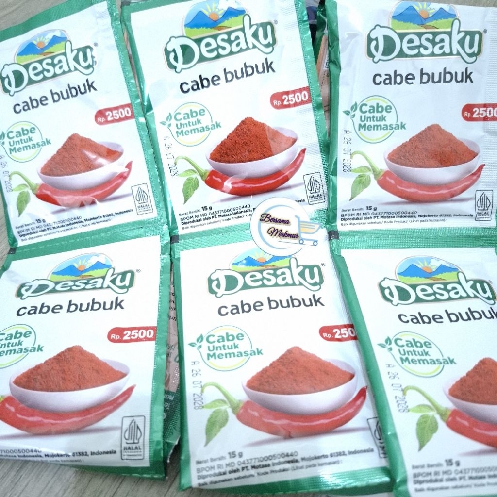 Desaku Cabe Bubuk sachet renceng