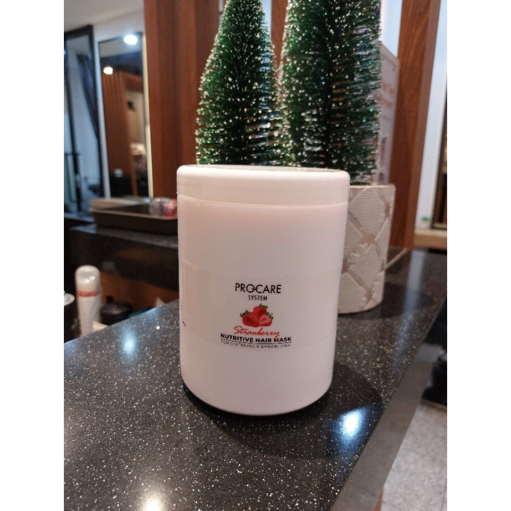 Procare System  Masker Rambut  Strawberry 1 Liter  By Rudy Hadisuwarno