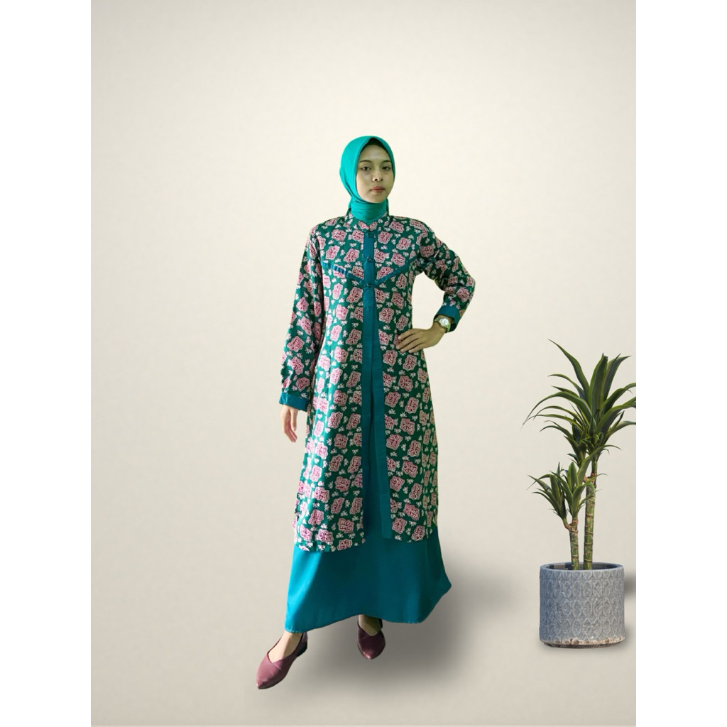 seragam BKMM nasional model cardigan/ batik bkmm nasional terbaru