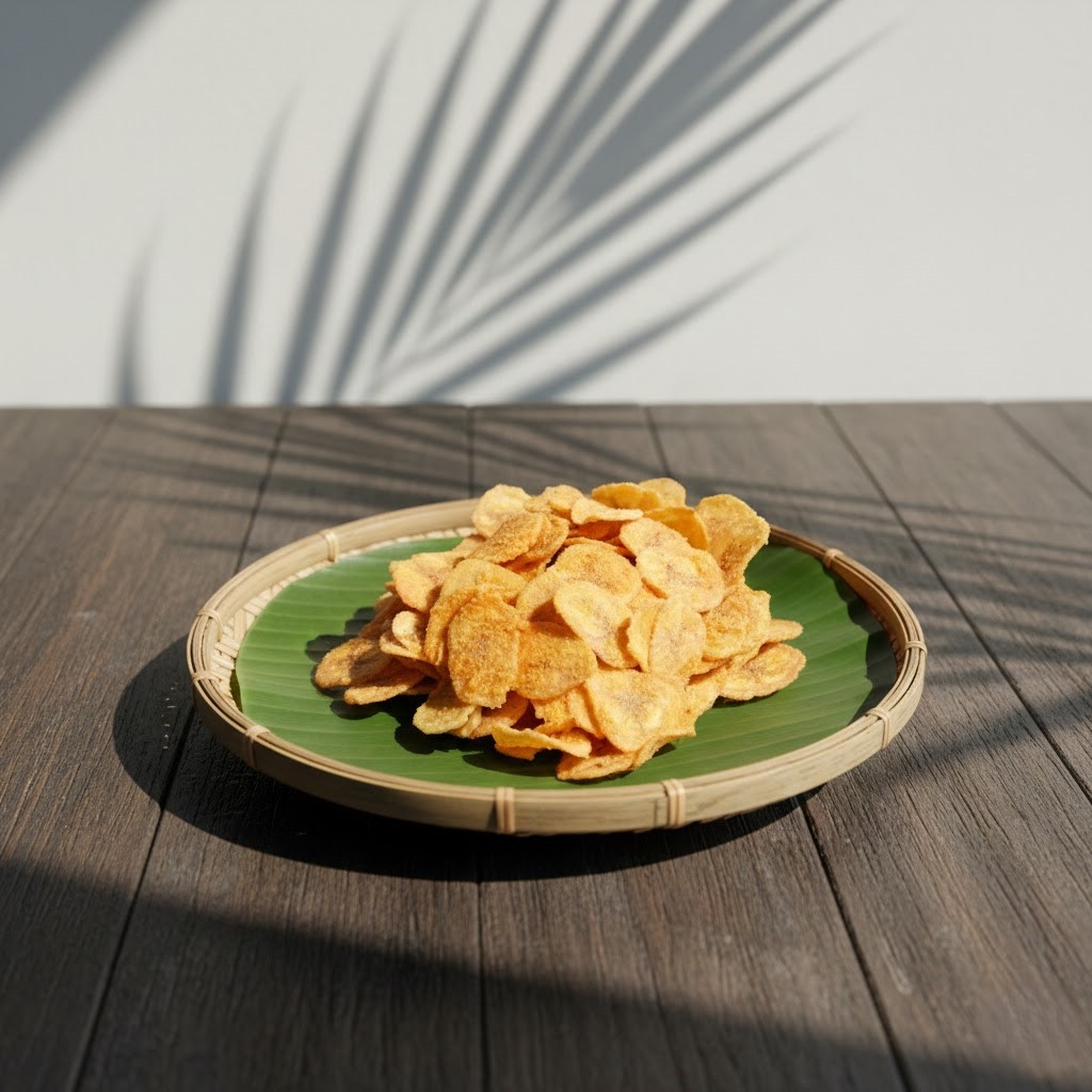 Keripik Pisang Khas Asli Lampung Dengan Rasa ( Jagung Bakar ) Keripik Pisang Asli Lampung | Cocok Un