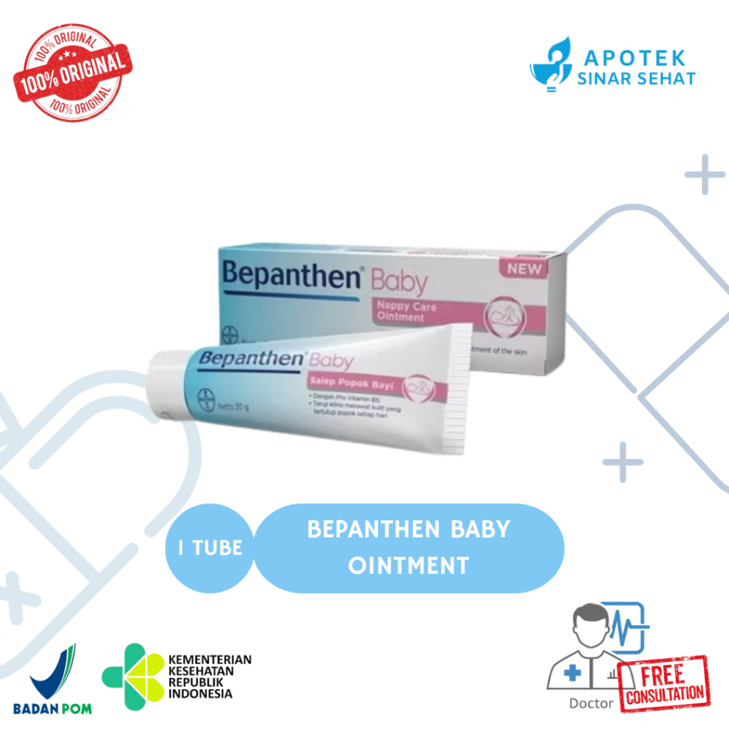 Bepanthen Baby Ointment untuk Mengatasi Ruam Popok Membantu Mengurangi Iritasi dan Redakan Ruam Popo
