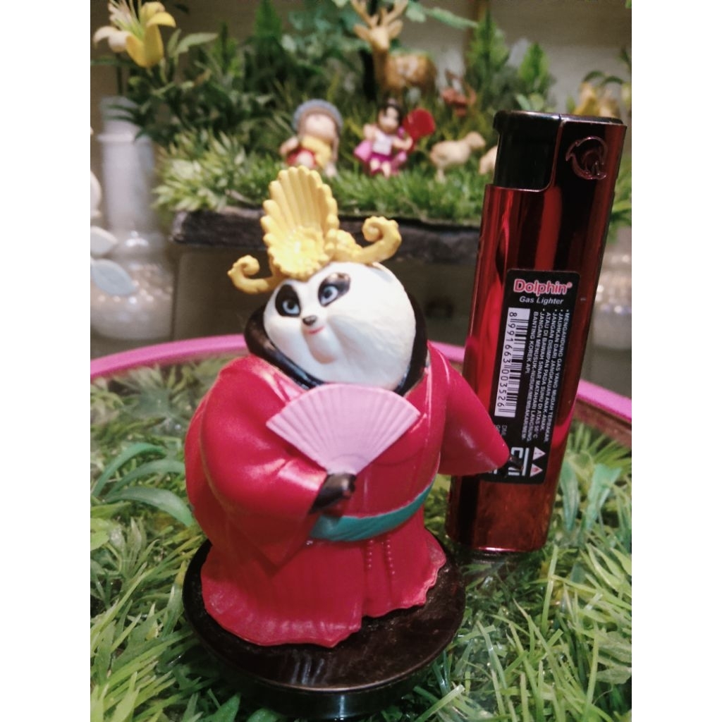 action figure kungfu panda bekas baik seperti baru