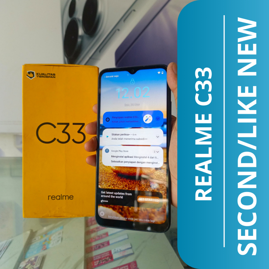 HP SECOND REALME C33 4+4/64GB / REALME C33 HP SECOND