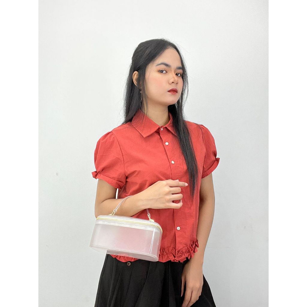 Eliza Jelly Bag PVC Vanity Crossbody