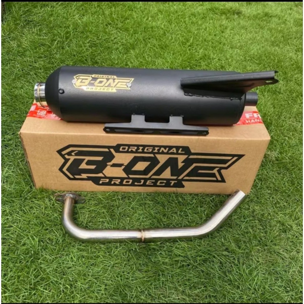 Knalpot SHIJIRO BY-ONE PROJECT Model SHIJIRO Moncong SHIJIRO Beat karbu deluxe beat esp Vario Mio Sc