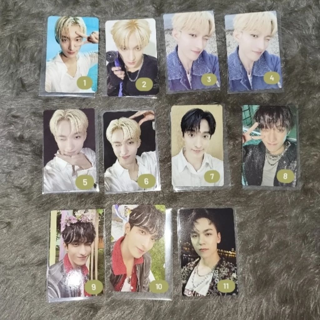 [READY STOK] PC PHOTOCARD OFFICIAL SEVENTEEN DK DOKYEOM FTS STF HEAVEN FLOWER CROWN