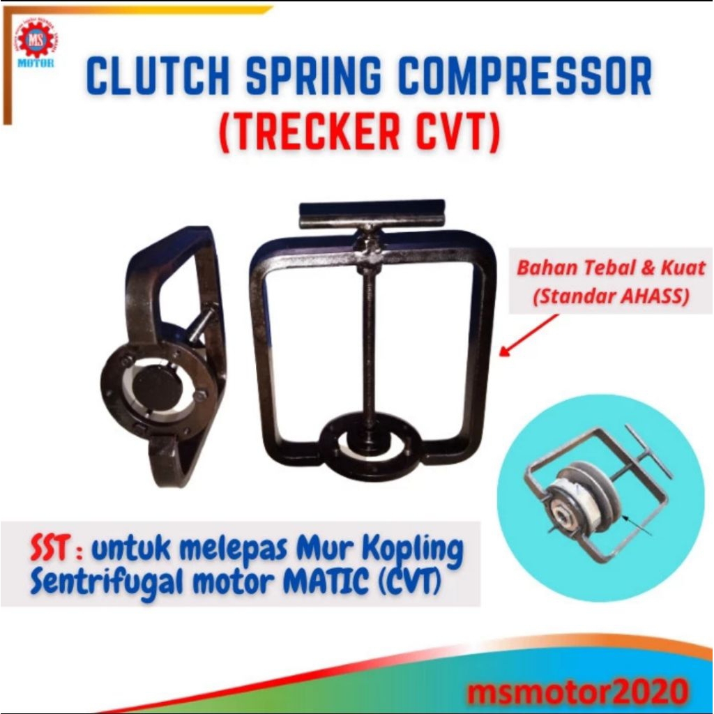 Clutch spring compressor | alat melepas kopling matic