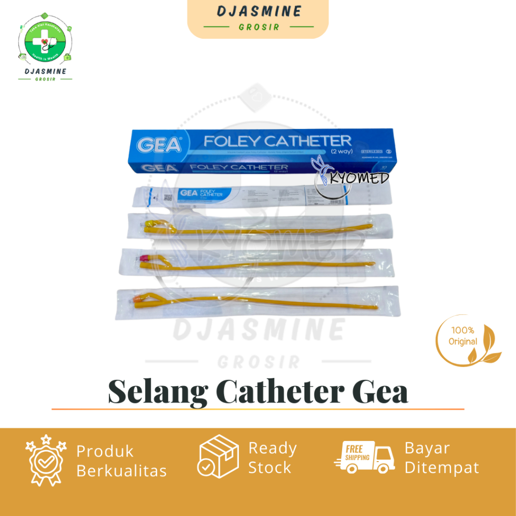 Selang Urine Kateter Kencing 2 Way Gea