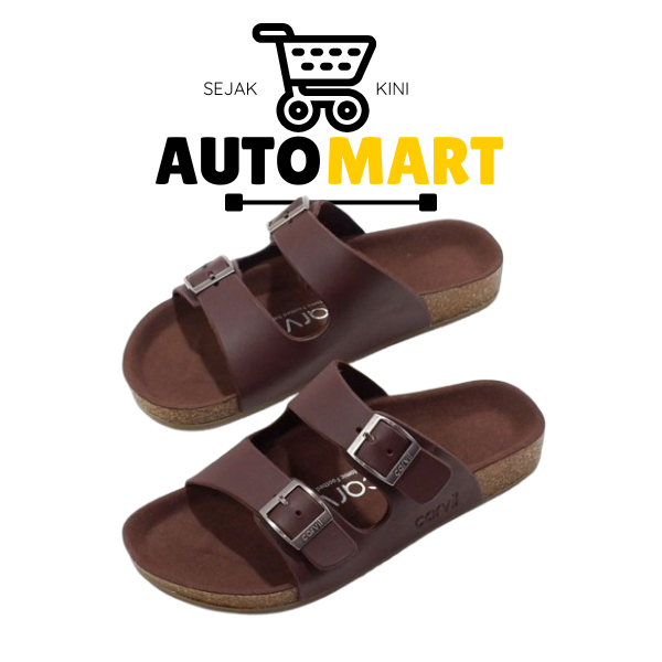 PROMO - Sandal Carvil Pria/Wanita Original - Sandal Carvil Benzo 02 Kekinian Terbaru