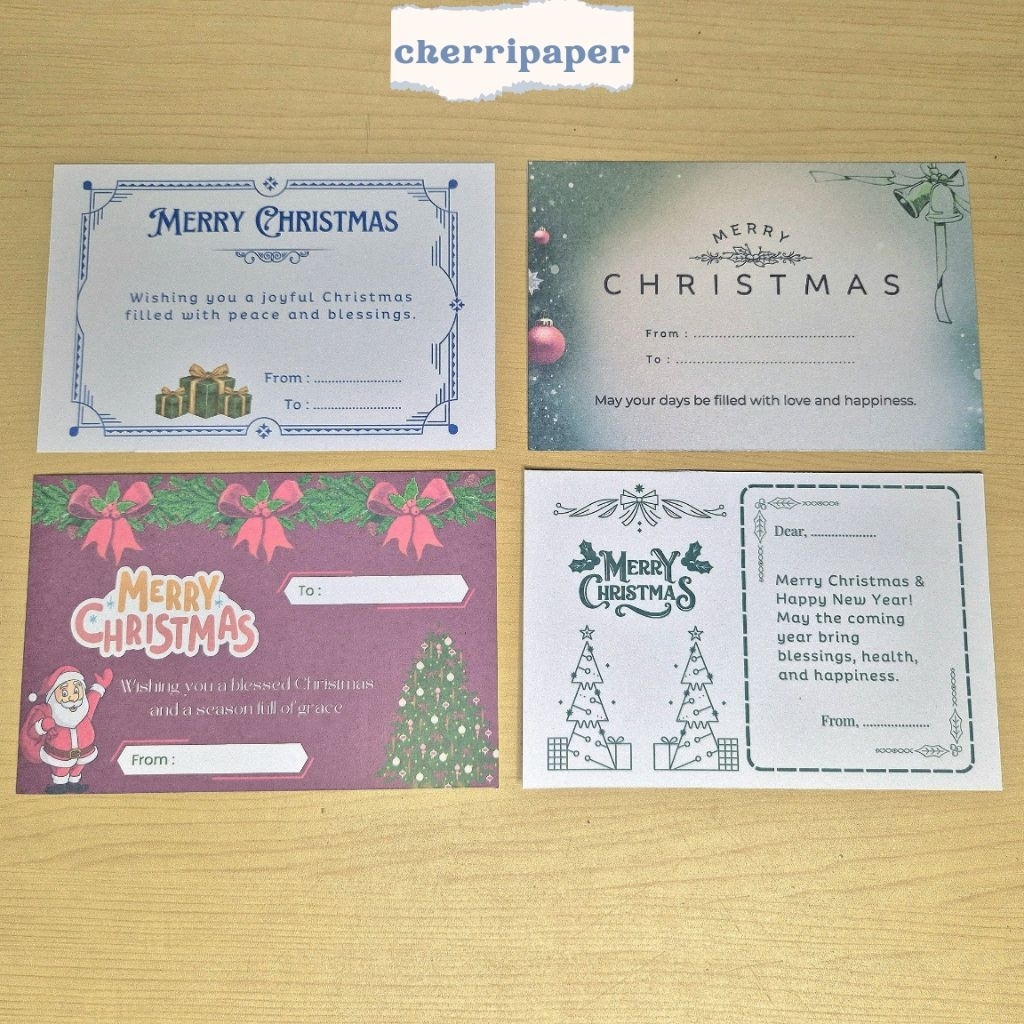 Kartu Ucapan Natal Greeting Card Natal