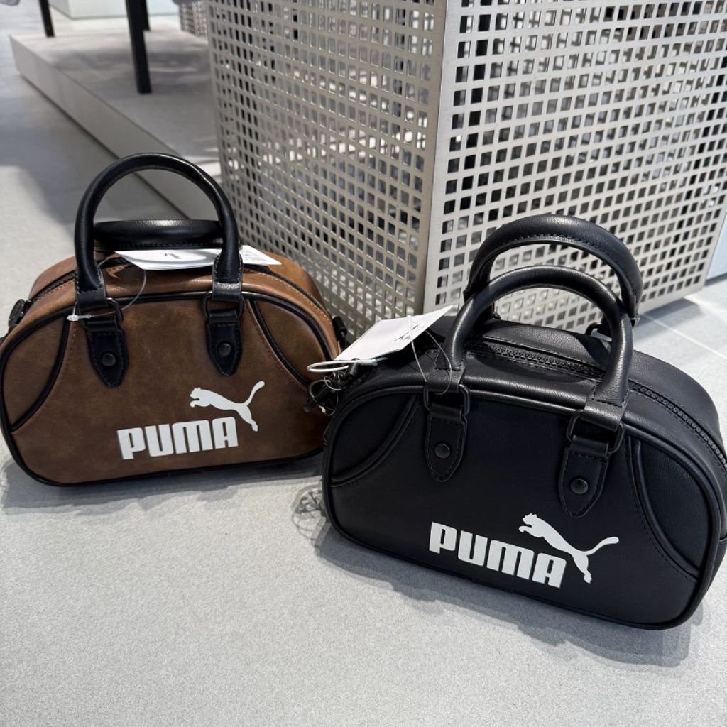 [READY ORIGINAL PUMA] Puma Archive Mini Grip Bag Chestnut