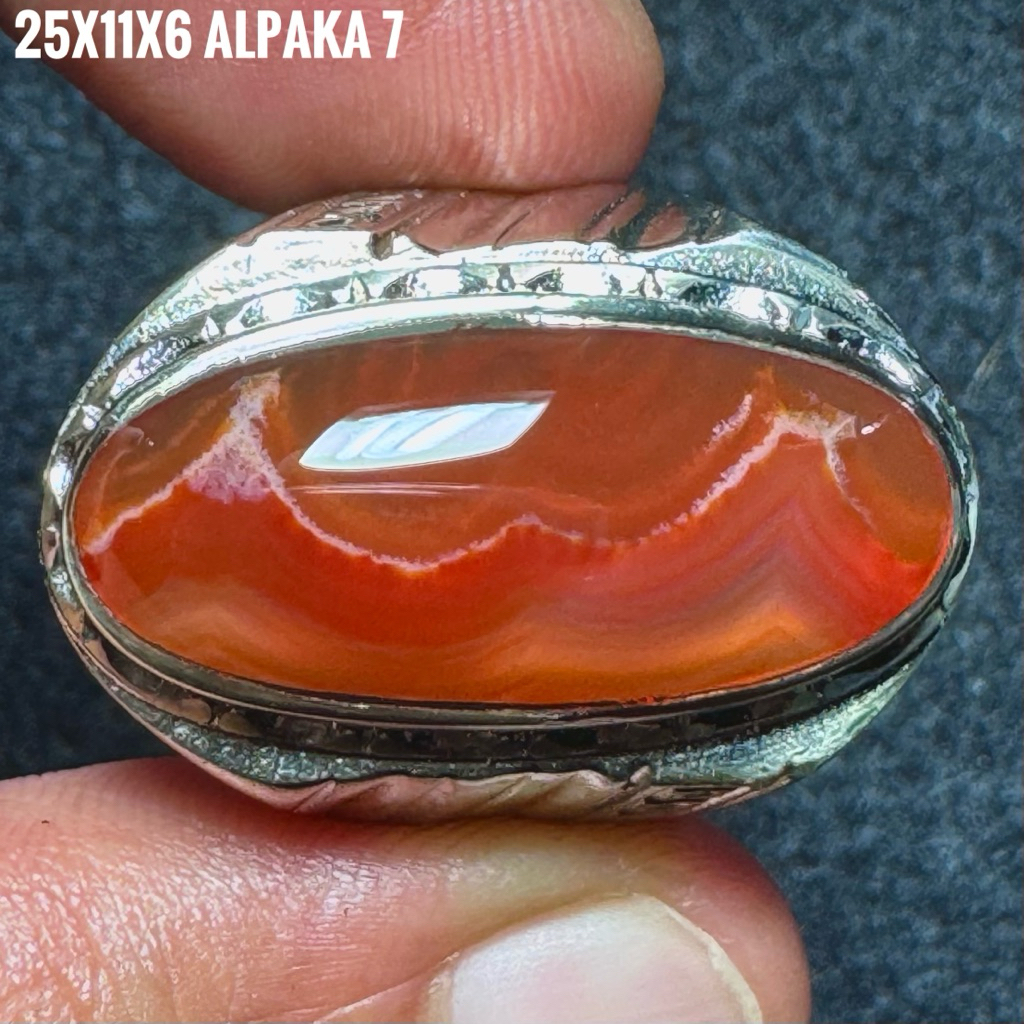 Cincin Batu Akik Natural Lafadz Allah