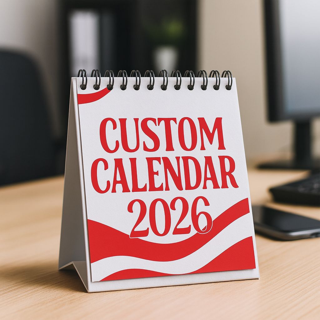 KALENDER MEJA CUSTOM FOTO 2026/SOUVENIR PERUSAHAAN/HADIAH UNIK