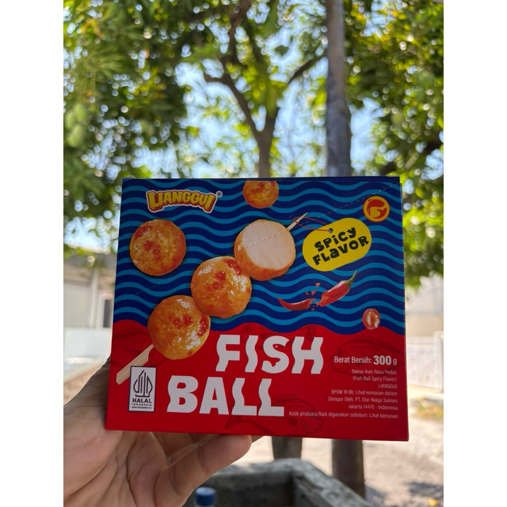 Lianggui Fish Ball Spicy/Curry isi 20pc