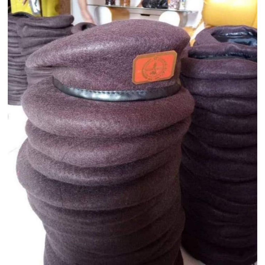 (grosir) Baret Pramuka Penggalang/ Baret Pramuka plus Emblem(20)