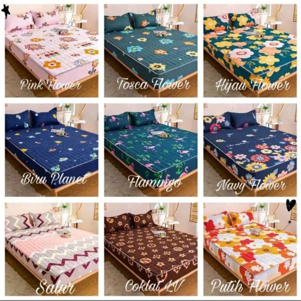 Sprei Anti Air Sprei Anti Ompol 180x200 200x200 160x200 120x200cm