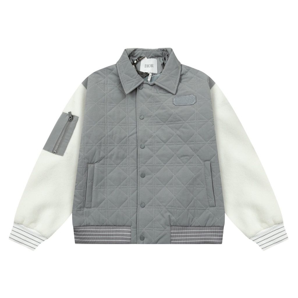 Jaket Varsity Branded Pria D10R