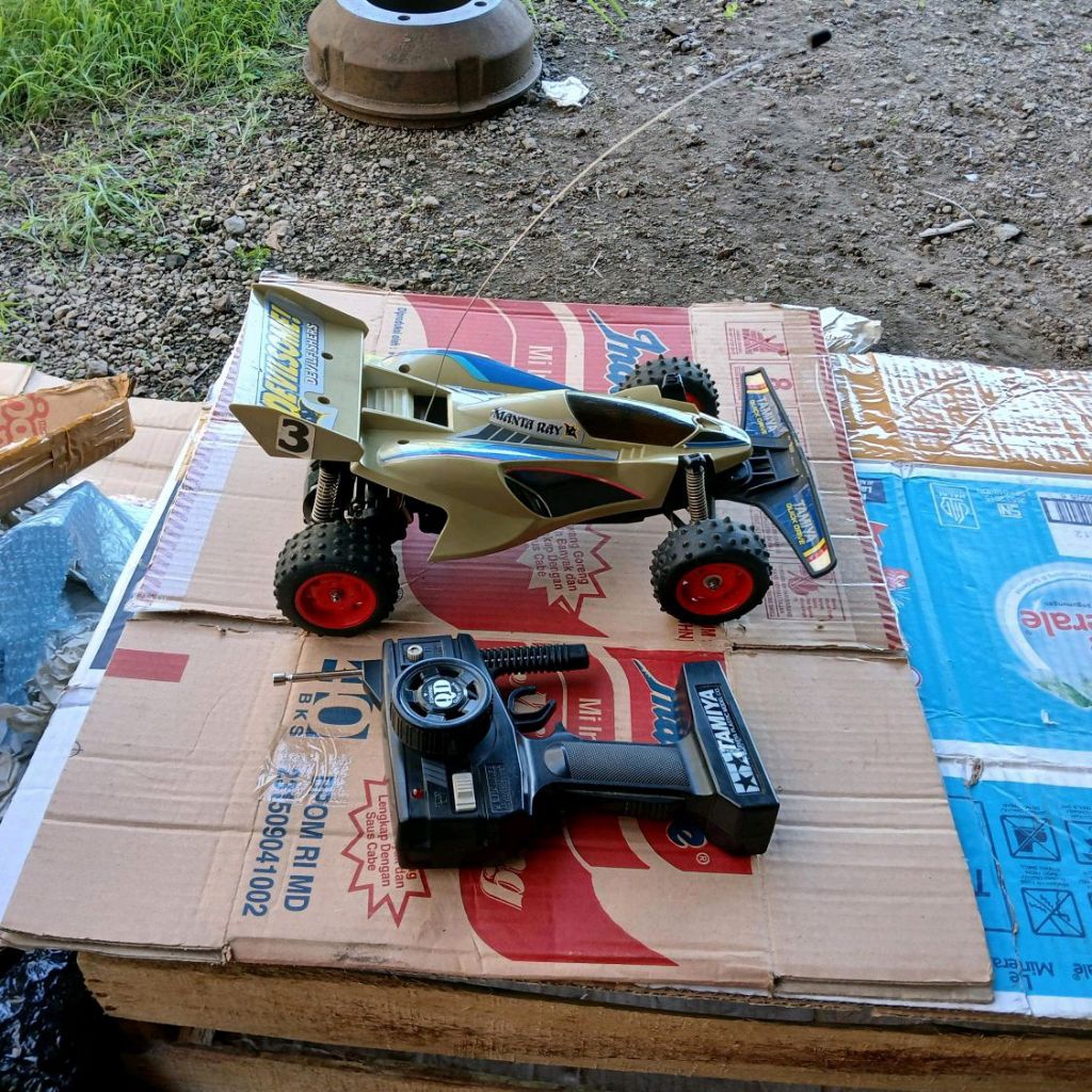 RC TAMIYA MANTARAY QD 1/14 Original Buatan Tahun 1990 an.