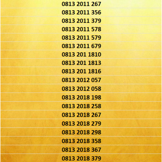 Nomor Cantik Simpati 11 Digit Murah Meriah Part 3