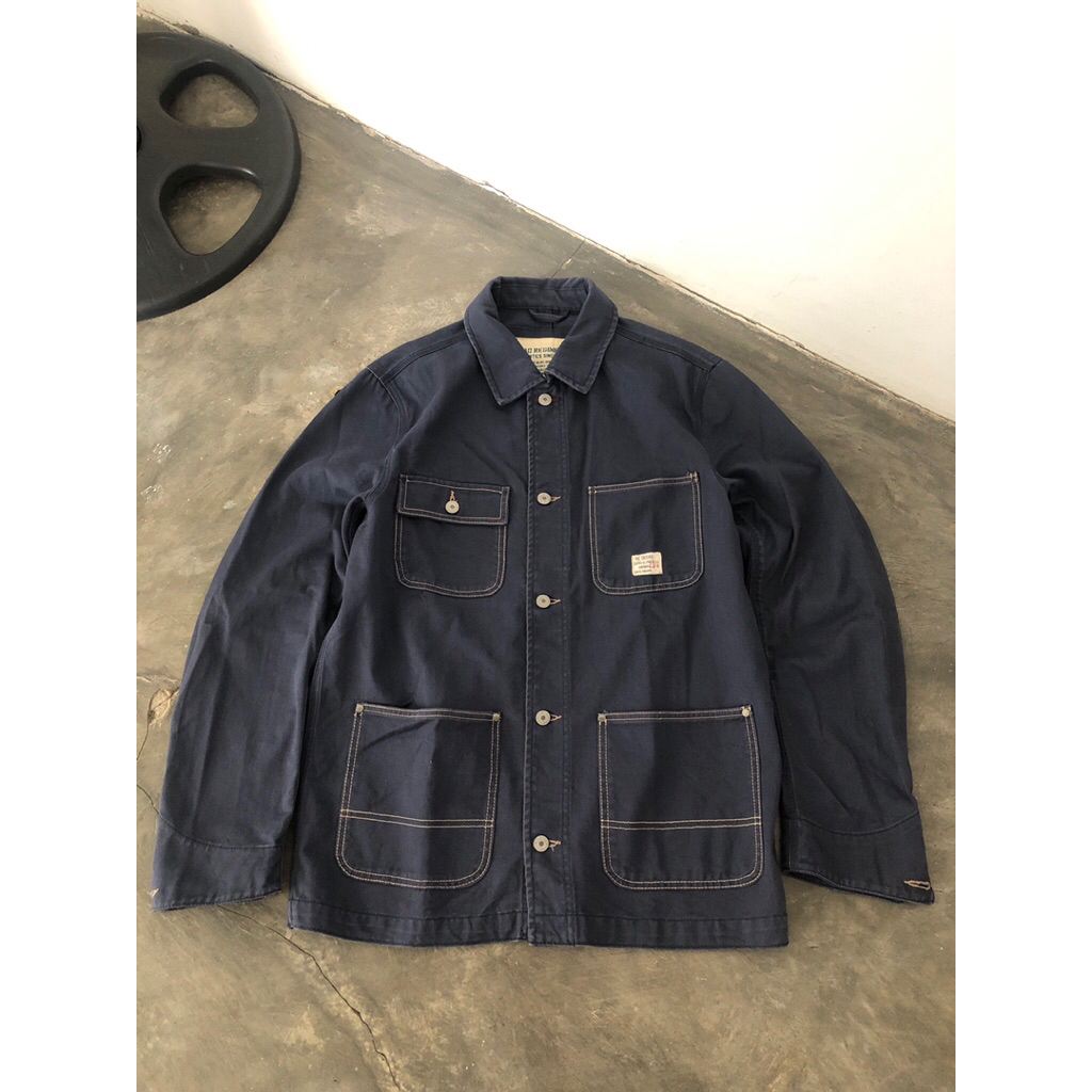 JAKET CHORE SPAO EXPEDITION DENIM LIMITED EDITION XL